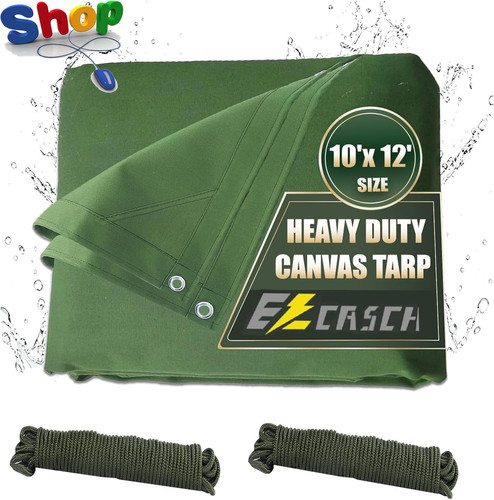 Canvas tarp x12 - canvas, 400g/m²