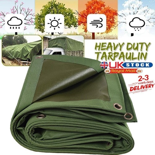 Army heavy duty tarpaulin - heavy,