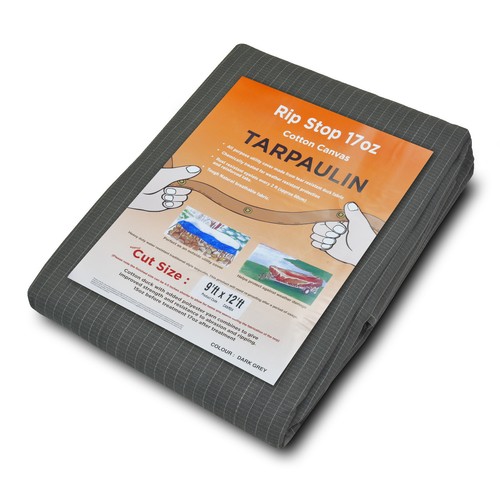Canvas ripstop tarpaulins - tarpaulins, 17oz