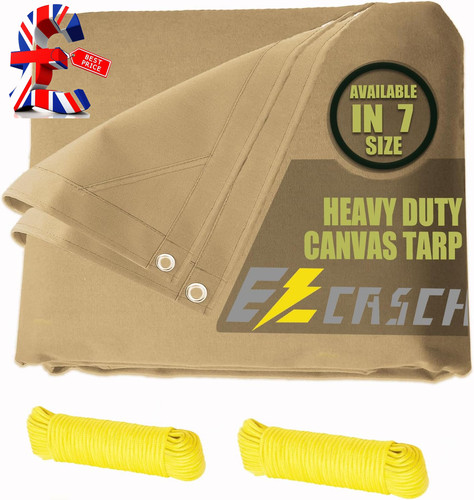 Canvas tarp 44x3 05m - canvas,
