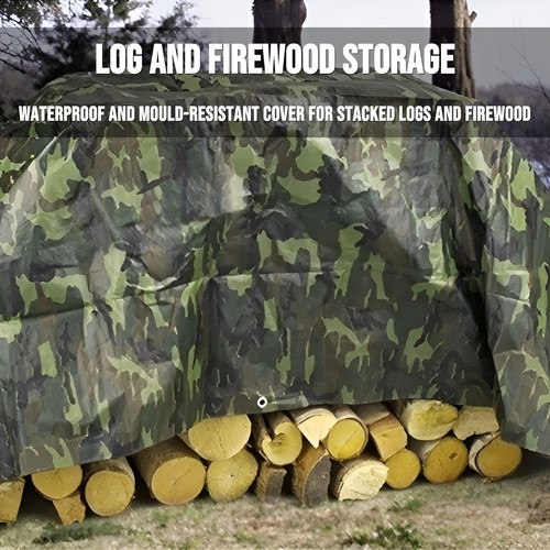Camo heavy duty tarpaulin - duty,