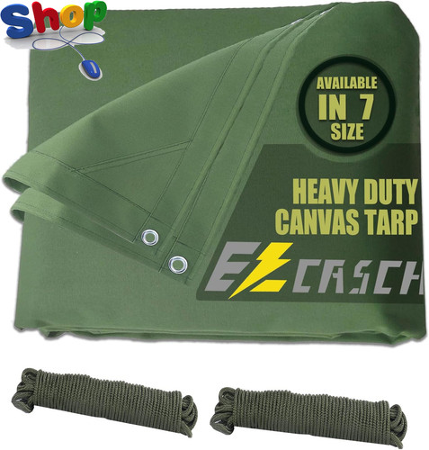 Canvas tarp 52x2 13m - canvas, 1.52x2.13m