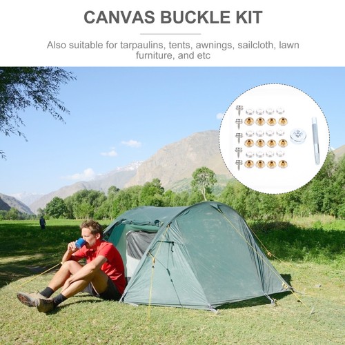 152pcs canvas tarp - tarp, button