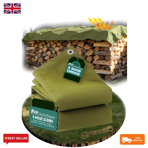 Heavy duty canvas tarpaulin - canvas,