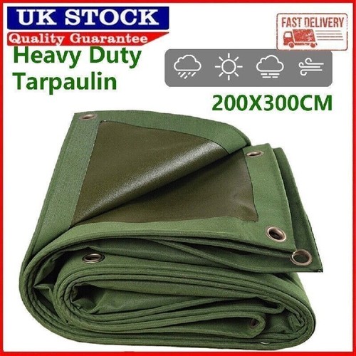 Green canvas heavy - uk, duty