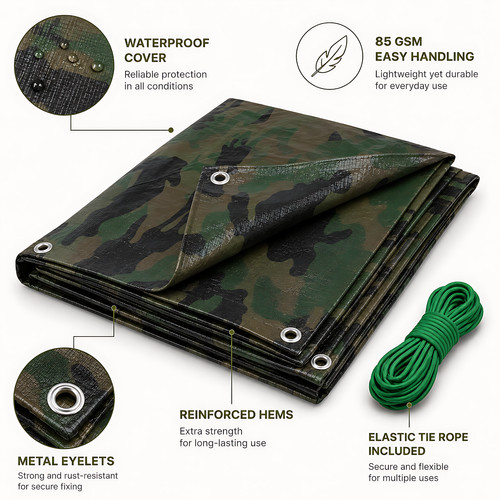 Heavy duty waterproof camo - duty,