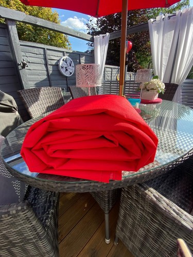 Red canvas heavy - red,