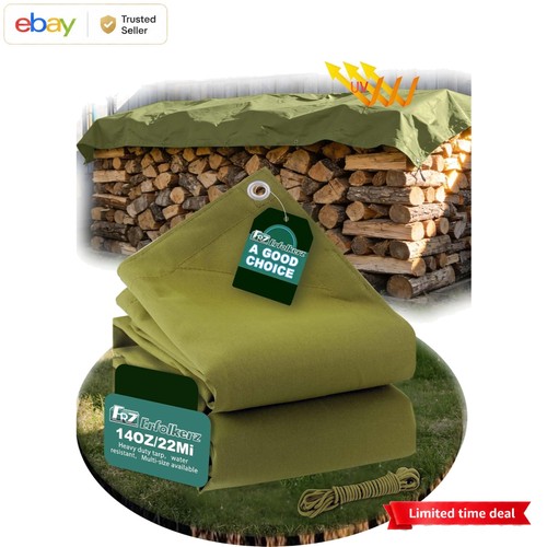 Heavy duty canvas tarpaulin - heavy,
